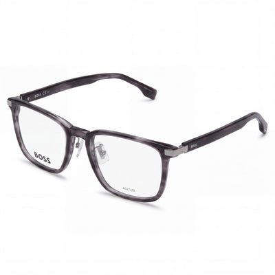 Hugo Boss 1408/F Multicolored Rectangle Eyeglasses Unisex, Acetate frame