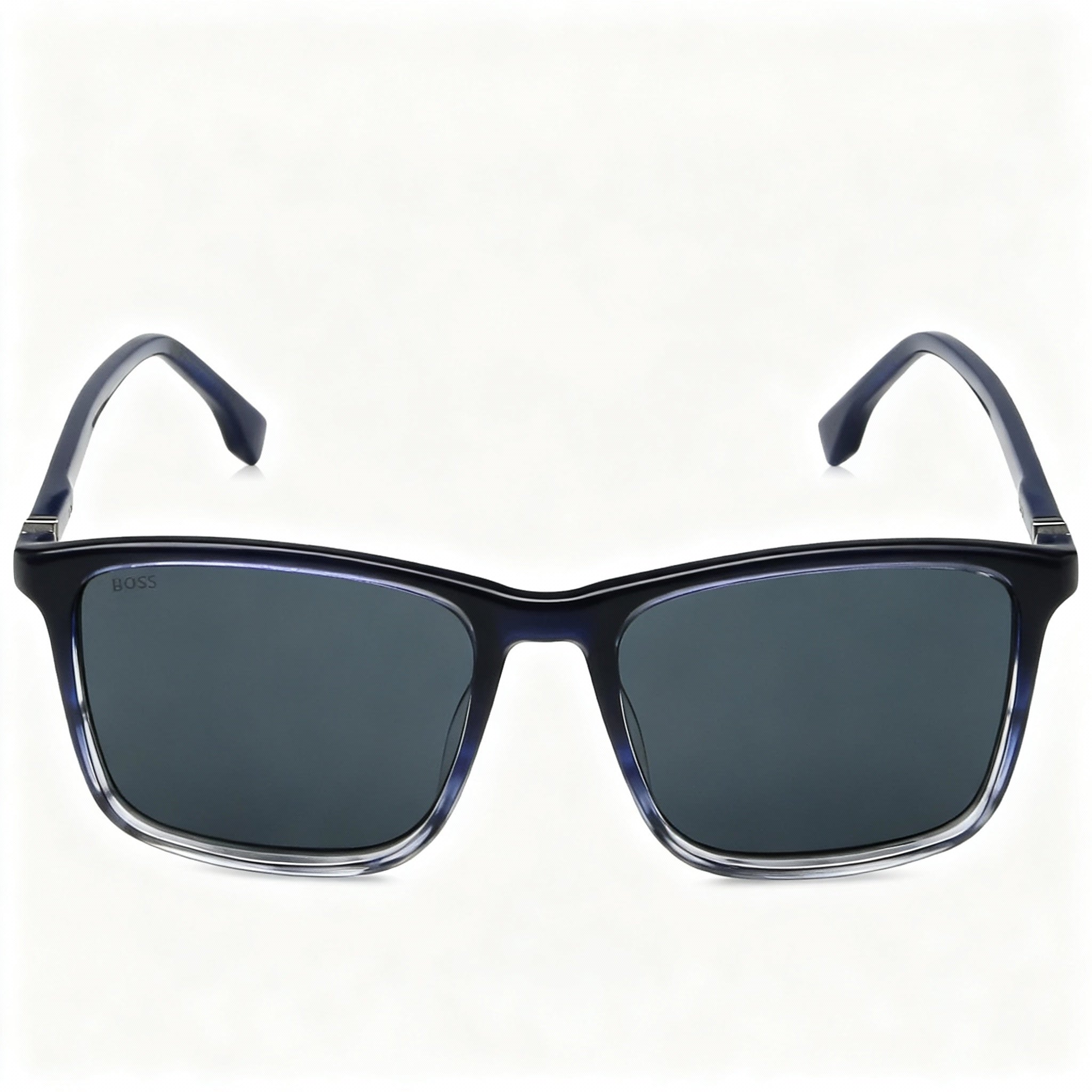 Gafas de Sol Rectangulares Hugo Boss 1434/S Azules Grises para Hombre, 56mm, Photo 2