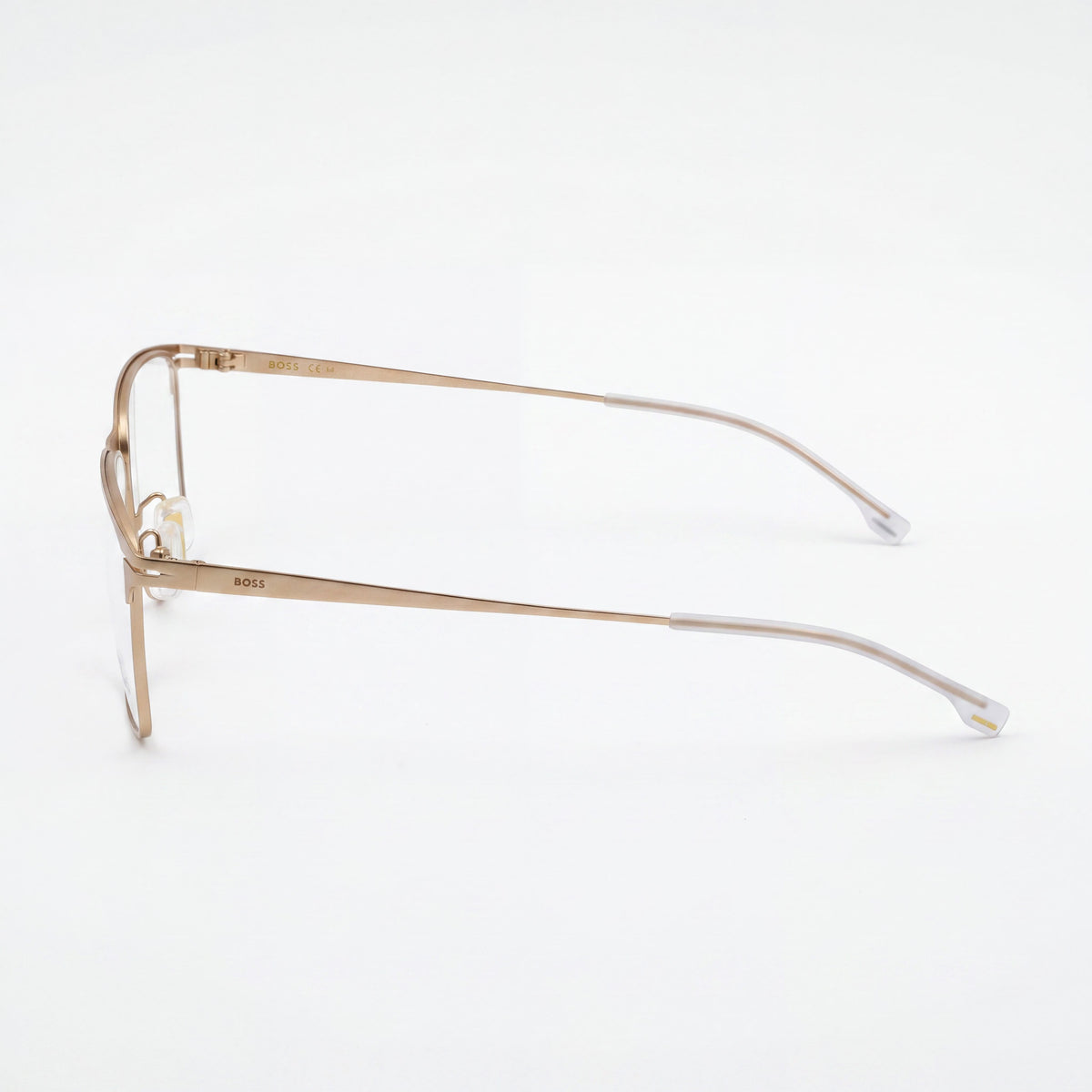 Gafas rectangulares unisex Hugo Boss 1467/f, oro mate, 40 mm, Photo 2
