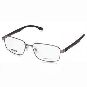 Hugo Boss Boss 1470/F Matte Ruthen Rectangle Eyeglasses Unisex, Metal frame