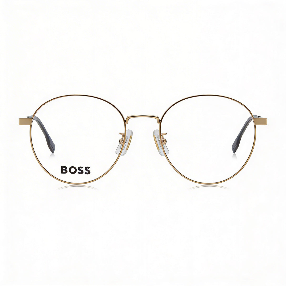 Hugo Boss 1475/F Gafas Unisex de Acero Aleado Dorado Mate listas para Prescripción con Lentes Demostrativas Transparentes 52, Photo 2