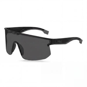 Hugo Boss 1500/S Black Shield Sunglasses Unisex, Grey lens