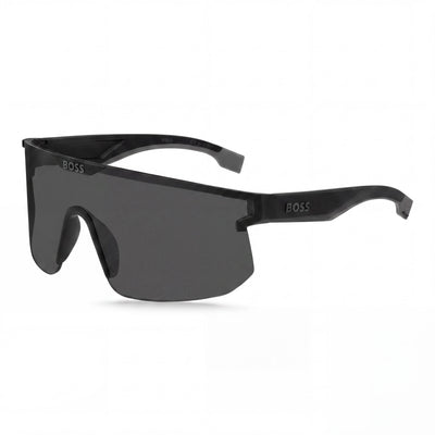 Hugo Boss 1500/S Black Shield Sunglasses Unisex, Grey lens