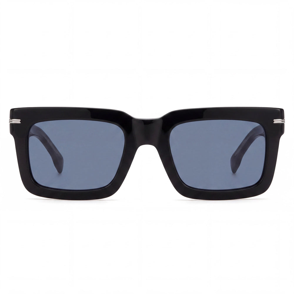 Hugo Boss Boss 1501/S Rectangle Sunglasses for Men — front view, Polycarbonate frame
