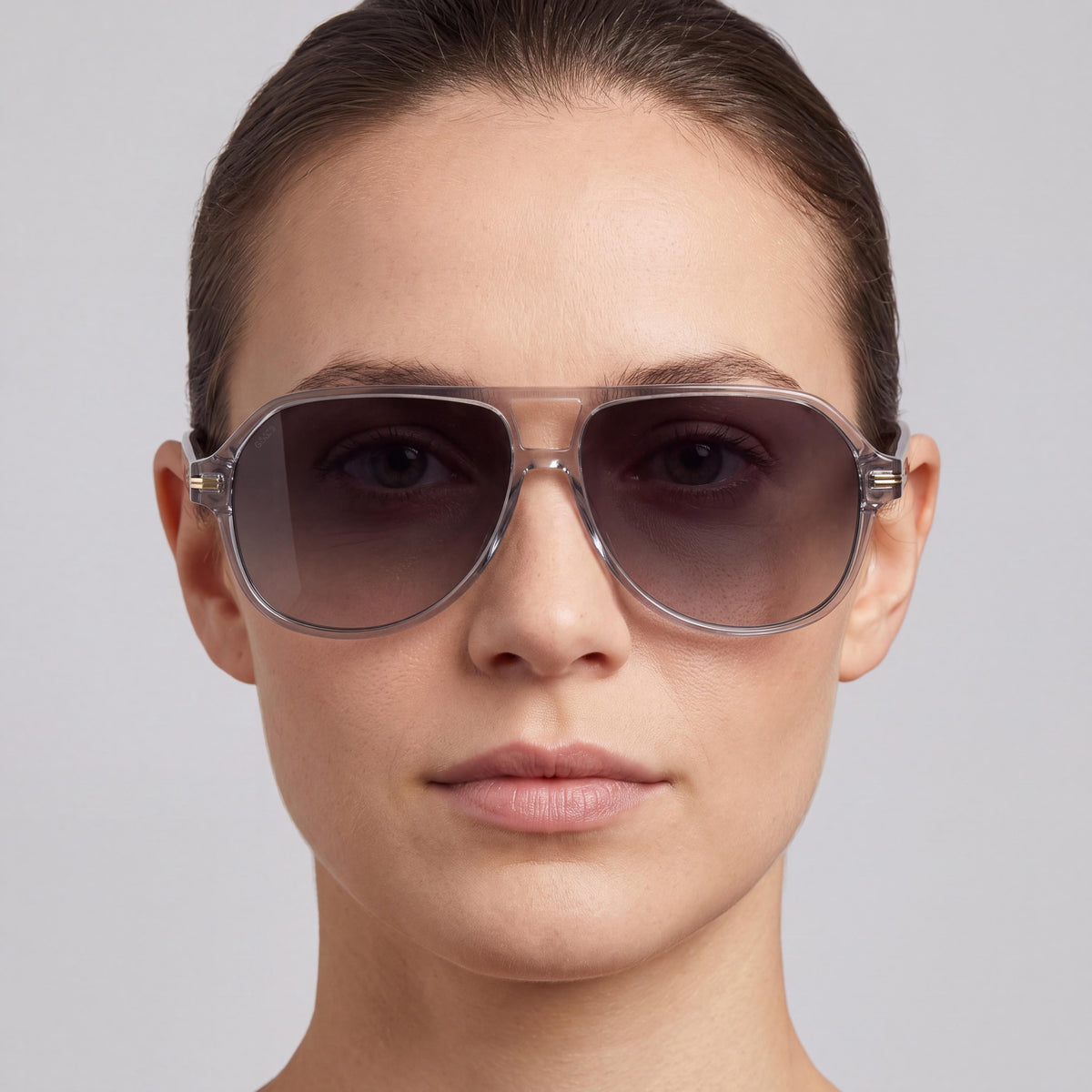 Hugo Boss 1507/S Grey Aviator Sunglasses for Women, 59mm, Photo 3