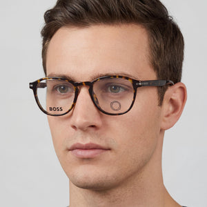 Hugo Boss 1509/G Havana Eyeglasses Men — lifestyle wear, conference days and networking evenings