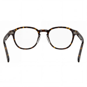 Hugo Boss 1509/G Round Eyeglasses Men — side view, Havana Plastic temples