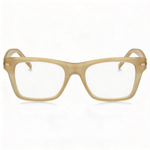 Hugo Boss 1522 Square Eyeglasses for Women — front view, Acetate