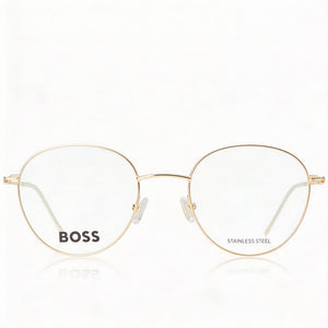 Hugo Boss 1530 Round Eyeglasses for Women — front view, Glass