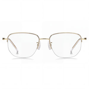 Hugo Boss 1544/f Rectangle Eyeglasses Unisex — front view, Alloy Steel