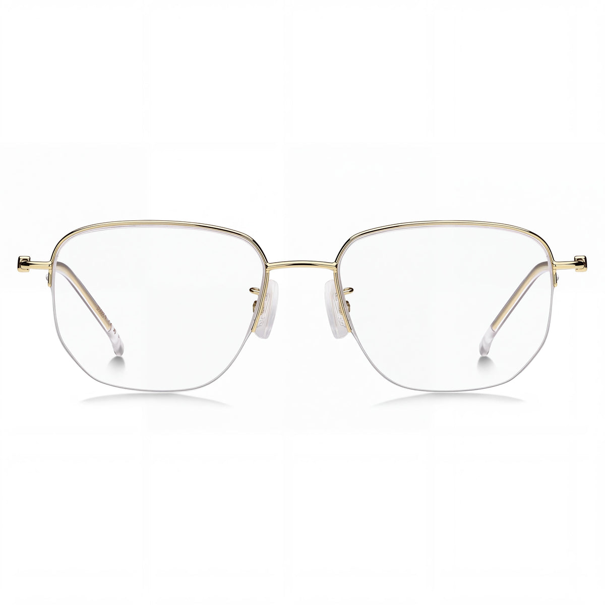 Hugo Boss 1544/f Gold Rectangle Eyeglasses Unisex, 54mm, Photo 2