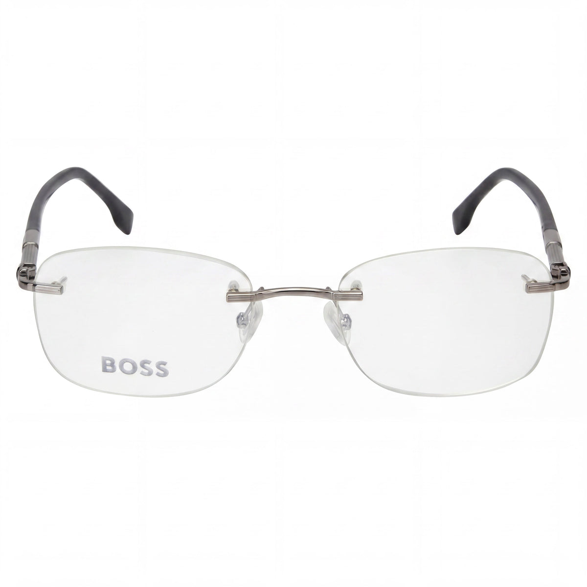 Gafas Hugo Boss 1551/C rectangulares negras para hombre, metal 54 mm, Photo 2