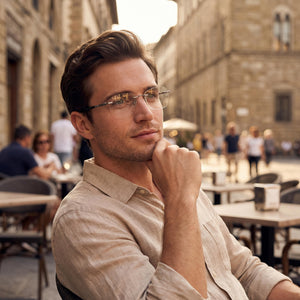 Hugo Boss 1551/C Black Eyeglasses Men — outdoor wear, Metal frame