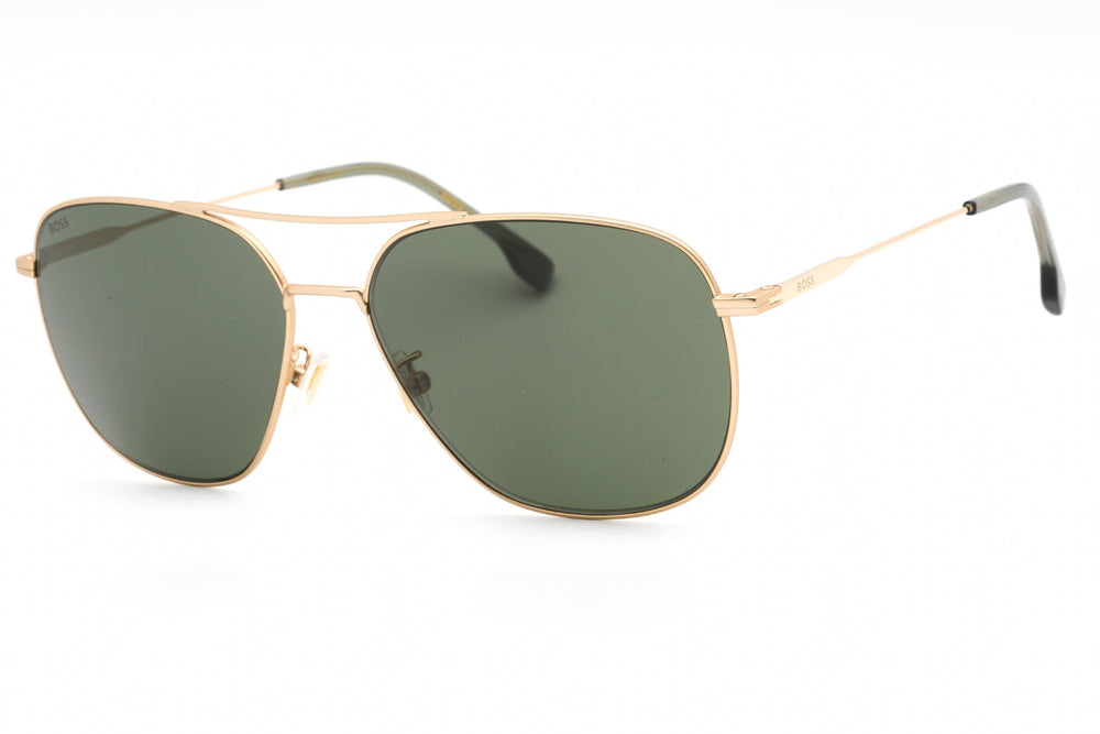 Hugo Boss 1557 Aviator Sunglasses for Men — front view, Metal frame