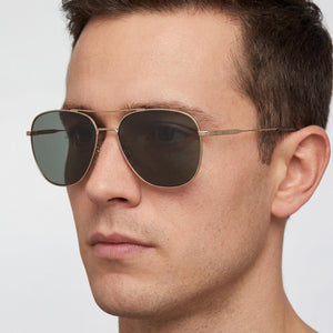 Hugo Boss 1557/O/F/S Gold Sunglasses Men — lifestyle wear, travel essential for sunny destinations