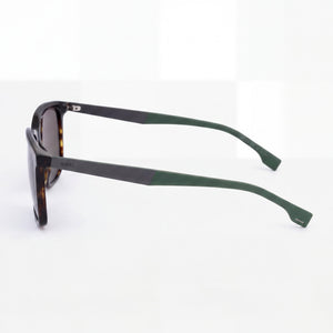 Hugo Boss 1579/S Rectangle Sunglasses Men — side view, Non-Polarized Grey Antireflex lens