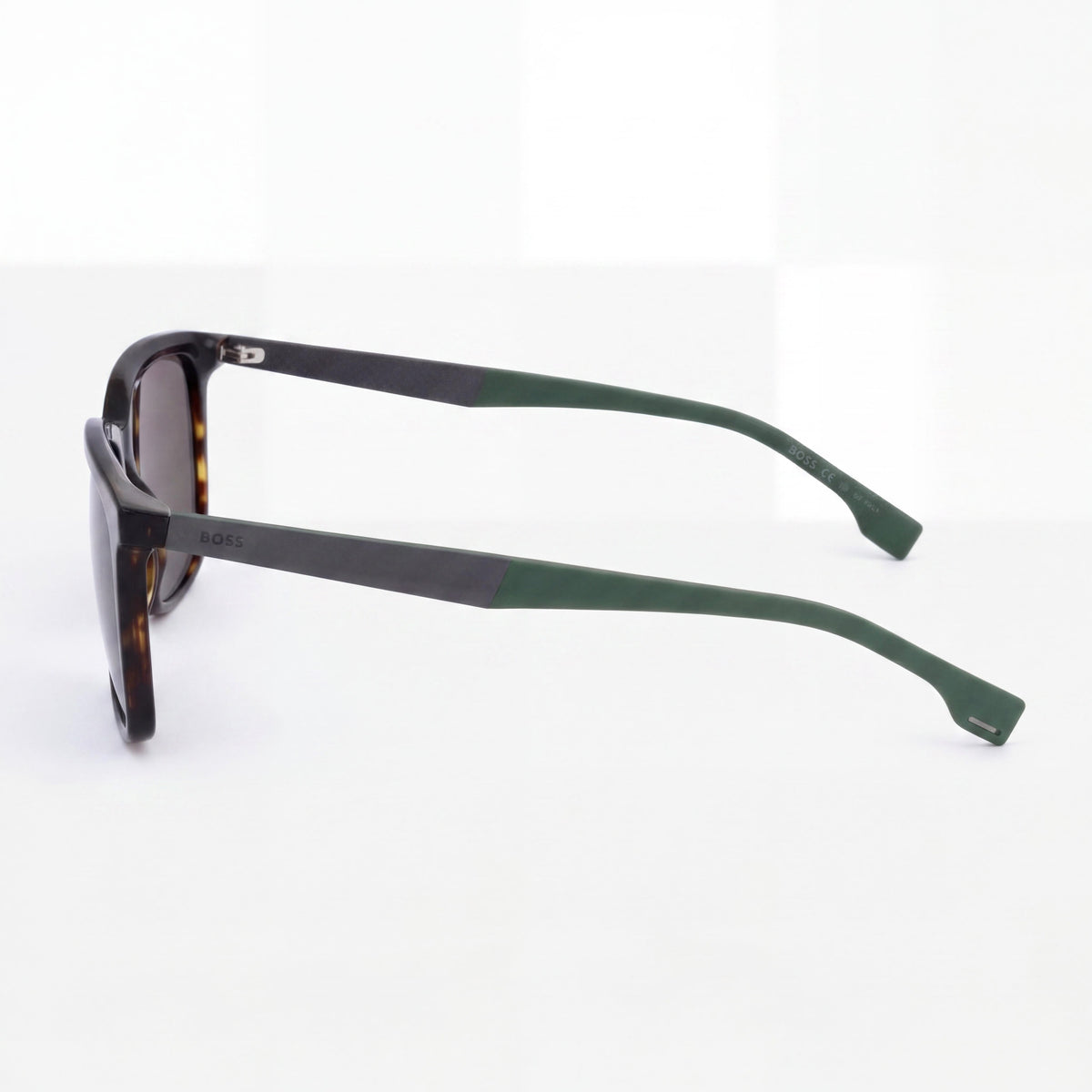 Gafas de sol rectangulares para hombre Hugo Boss 1579/S habana verde, 57 mm, Photo 3