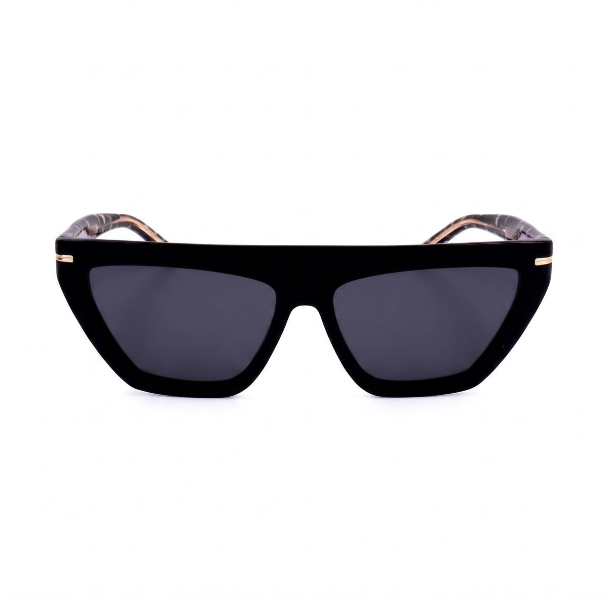 Hugo Boss 1609/S Black/Grey Cat Eye Sunglasses for Women, 58mm, Photo 2
