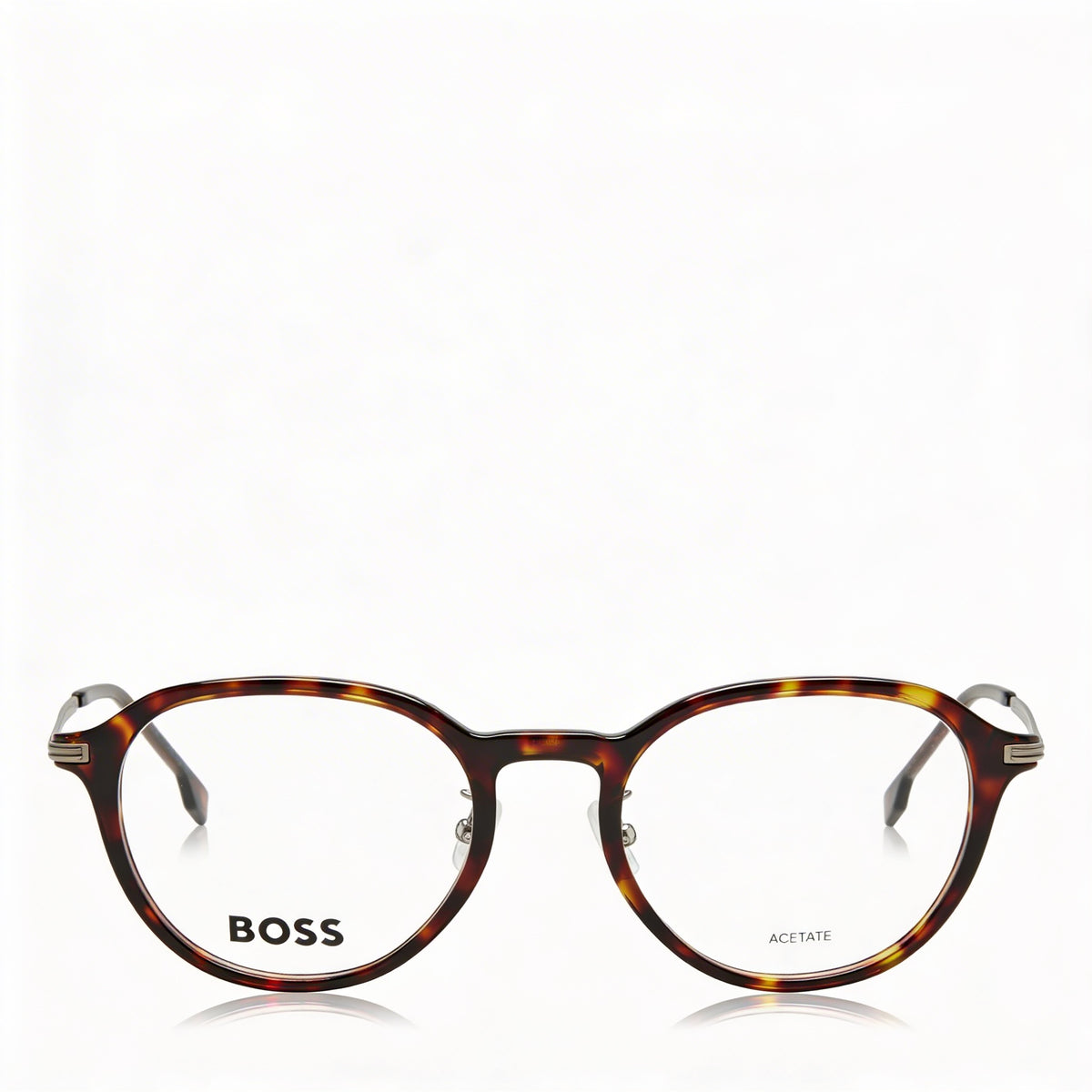 Gafas redondas Hugo Boss 1615/F Havana para hombre, acetato de 52 mm, Photo 2