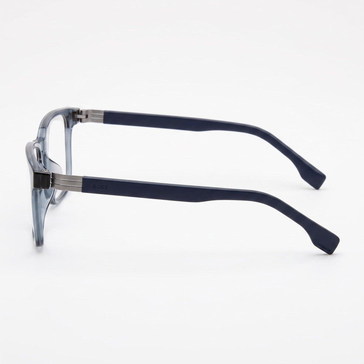 Lentes para hombre Hugo Boss 1618/F azul rectangular, 55 mm, Photo 3