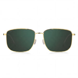 Hugo Boss 1619/F/S Rectangular Sunglasses for Women — front view, Stainless Steel frame