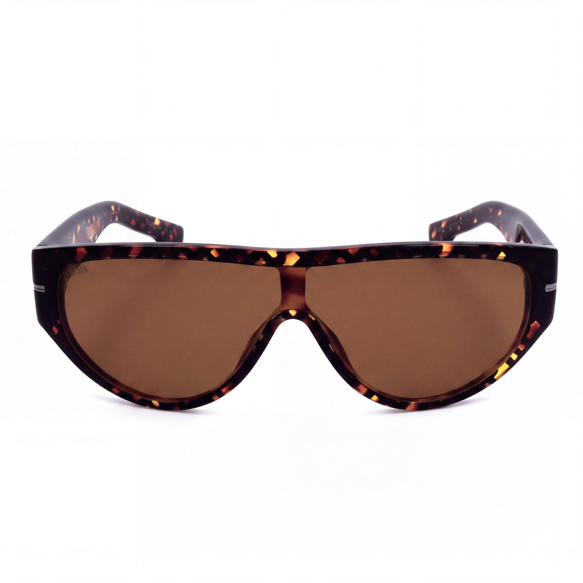 Hugo Boss Gafas de sol para hombre Boss 1623/S con montura ecológica de aceite color havana, lentes marrones sin polarizar y protección UV de 99 mm, Photo 2