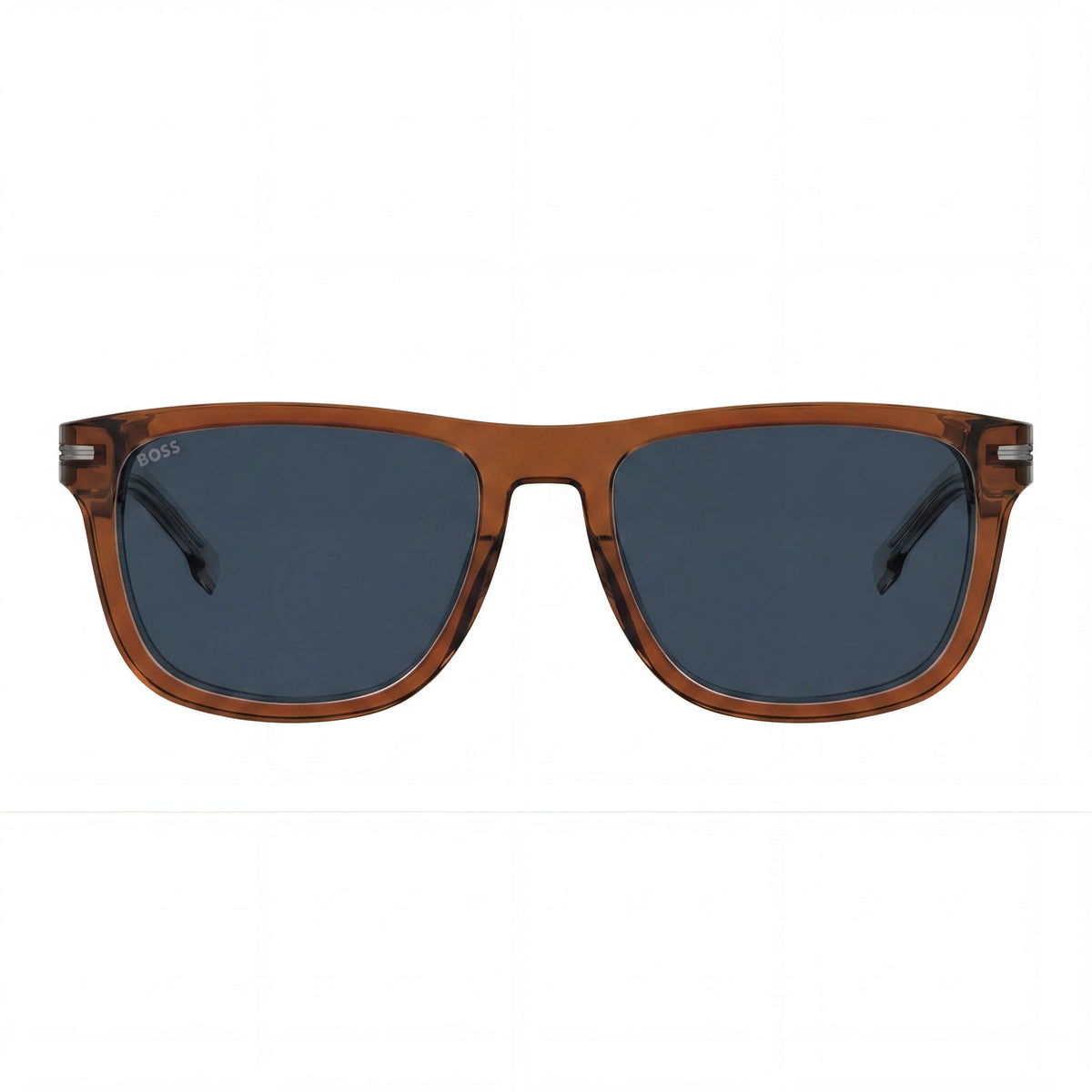 Gafas de sol rectangulares para hombre Hugo Boss Boss 1626/S en color marrón, 55 mm, Photo 2