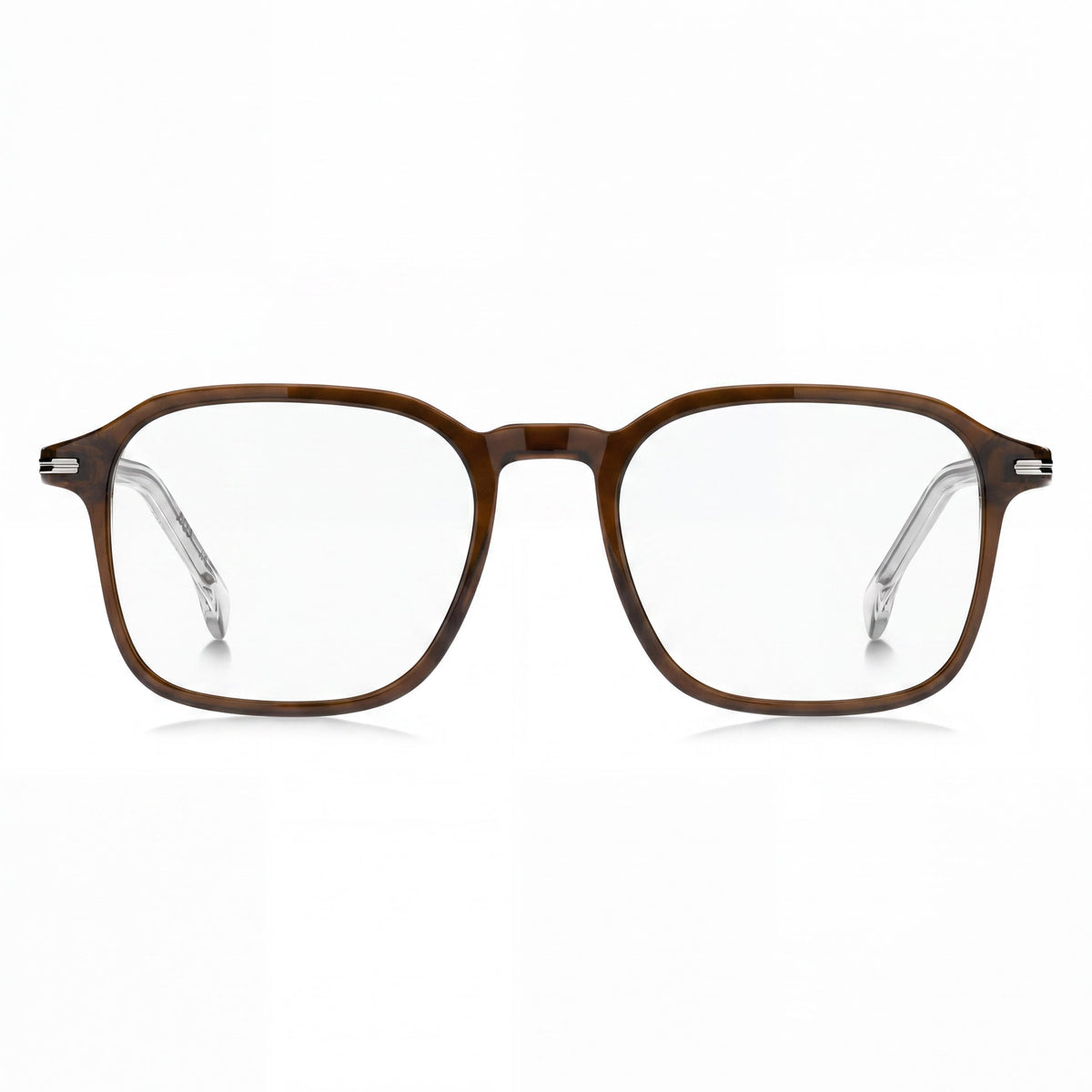 Hugo Boss 1629 Brown Rectangle Eyeglasses for Men, 51mm, Photo 2