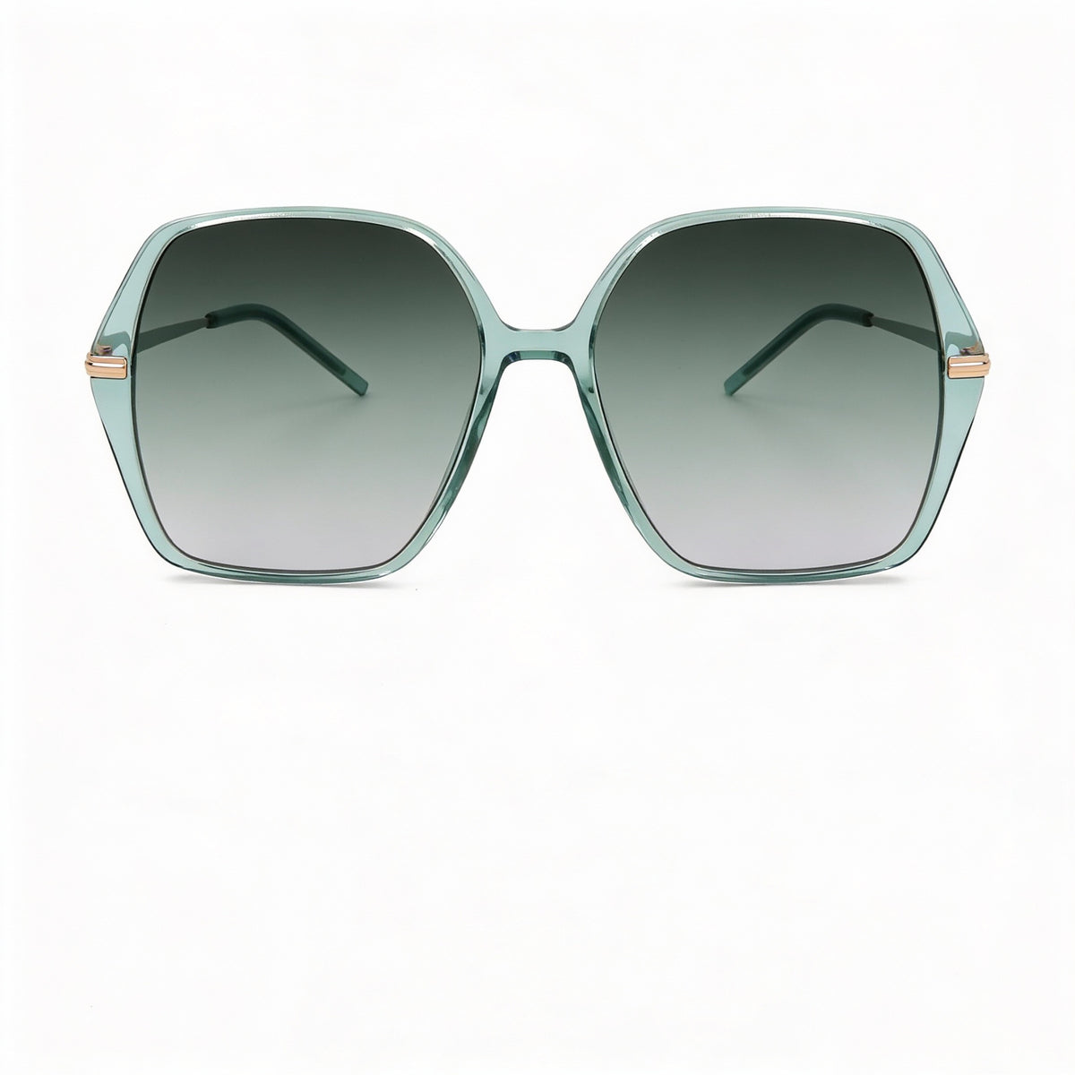 Hugo Boss 1660/S Gold Square Sunglasses for Women, 57mm, Photo 2