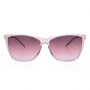 Hugo Boss 1661/S Cat Eye Sunglasses for Women — front view, Light Acetate frame