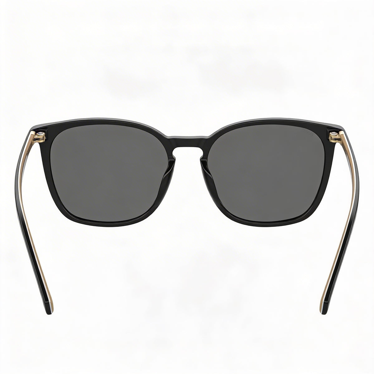 Gafas de sol modernas Hugo Boss para mujer, montura de acetato ecológico negro, lentes negras, 100 % protección UV, 56 mm, Photo 3