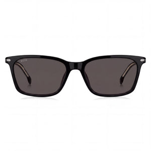 Hugo Boss 1669/F/SK Rectangle Sunglasses for Women — front view, ECO ACETATE frame