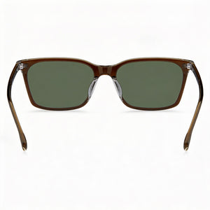 Hugo Boss 1669/F/Sk Rectangle Sunglasses for Men — front view, Eco Acetate frame