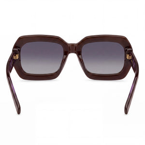 Hugo Boss 1732/G/S Rectangle Sunglasses for Women — front view, Acetate frame