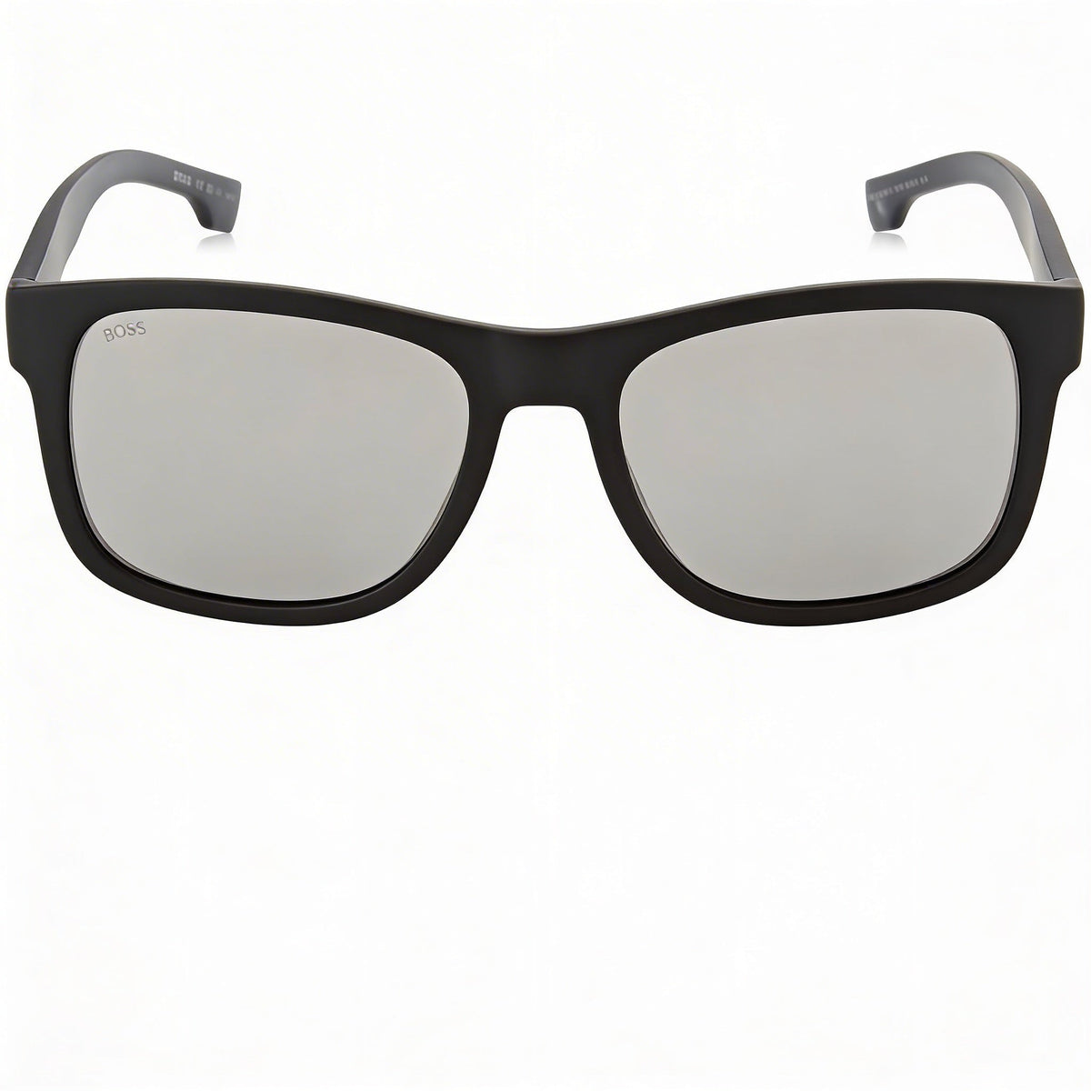 Gafas de sol rectangulares Hugo Boss B1568s en negro mate para hombre, 55 mm, Photo 2