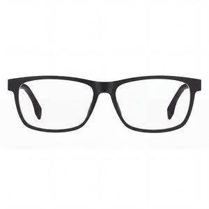 Hugo Boss Black 1518 Rectangle Eyeglasses for Men — front view, Polycarbonate
