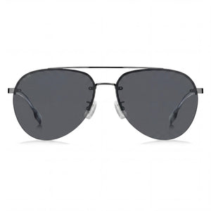 Hugo Boss Aviator Sunglasses Unisex — front view, Metal frame