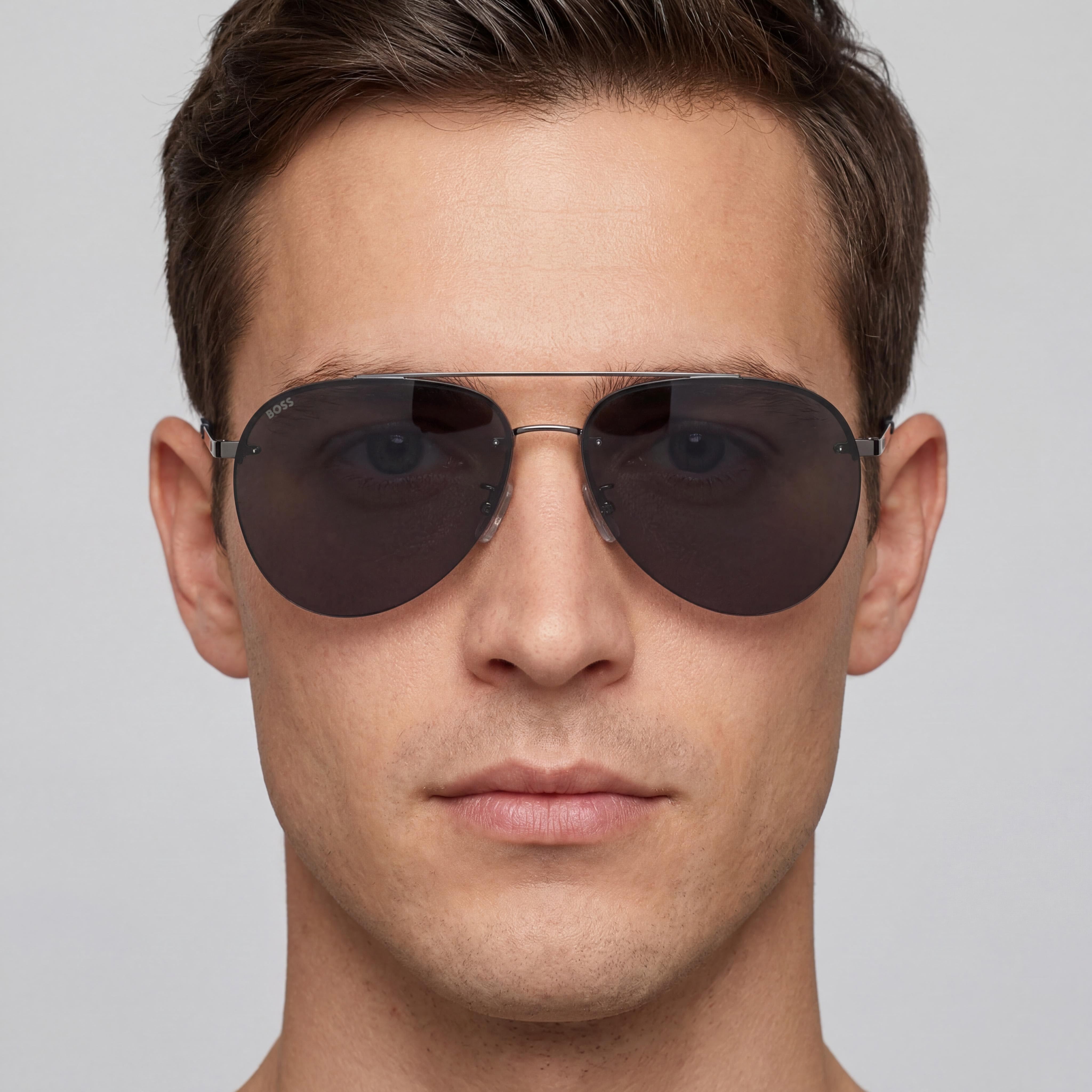 Hugo Boss Black Aviator Sunglasses Unisex, 62mm, Photo 4