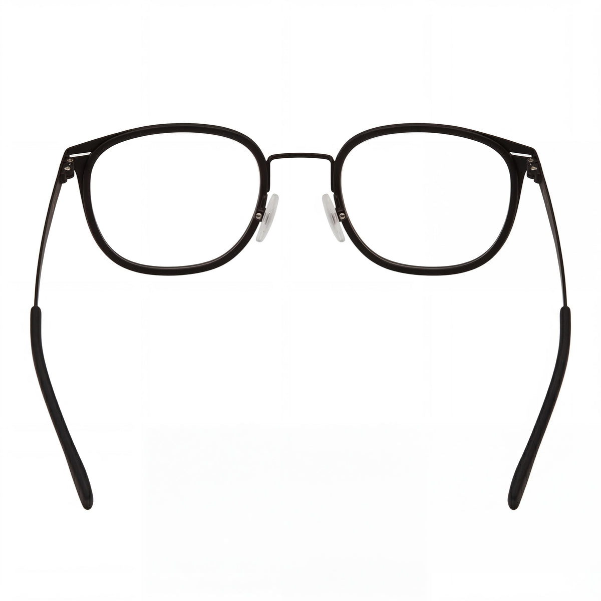 Hugo Boss Black Rectangle Eyeglasses for Men, Alloy Steel 53mm, Photo 2