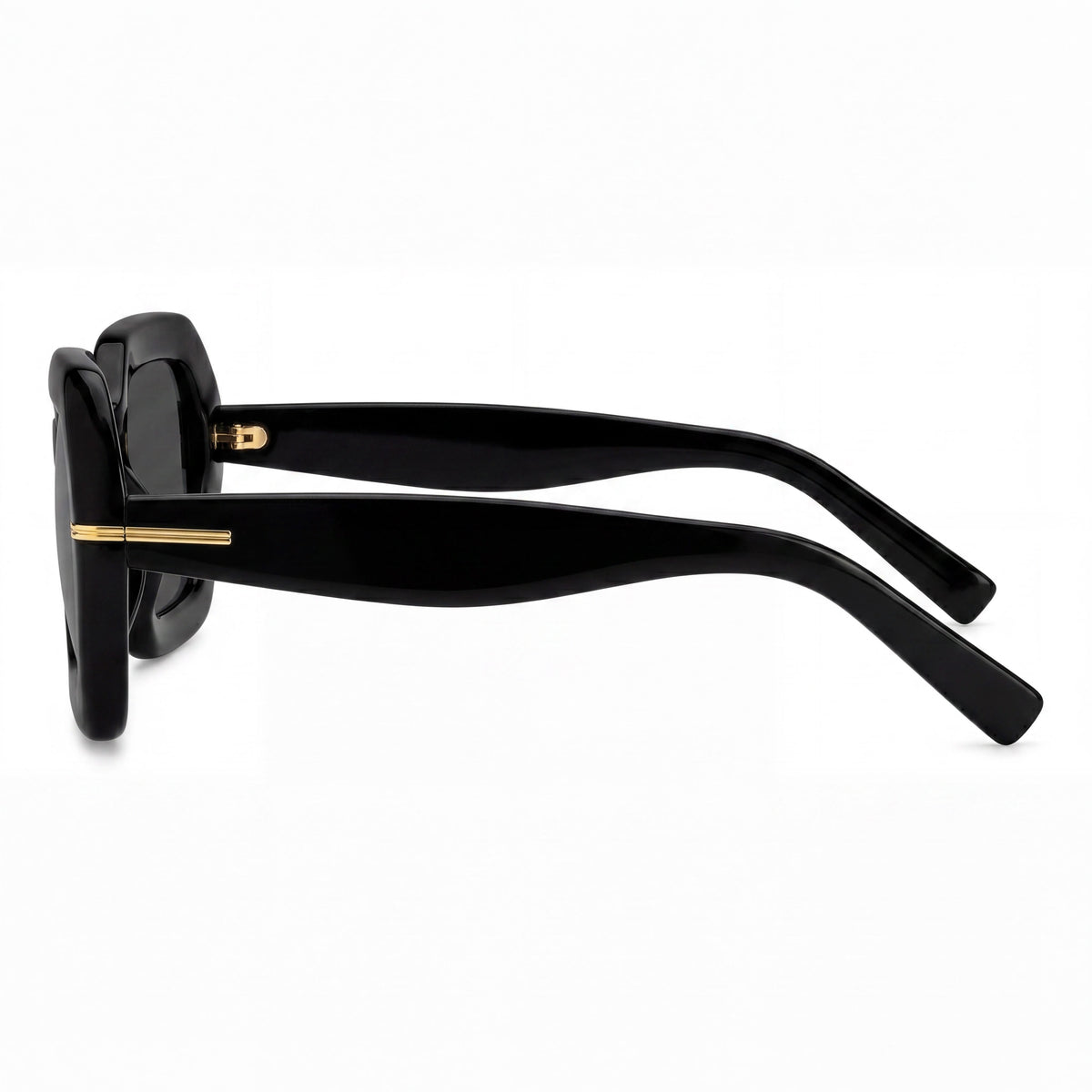Gafas de sol rectangulares negras Hugo Boss para mujer, 54 mm, Photo 3