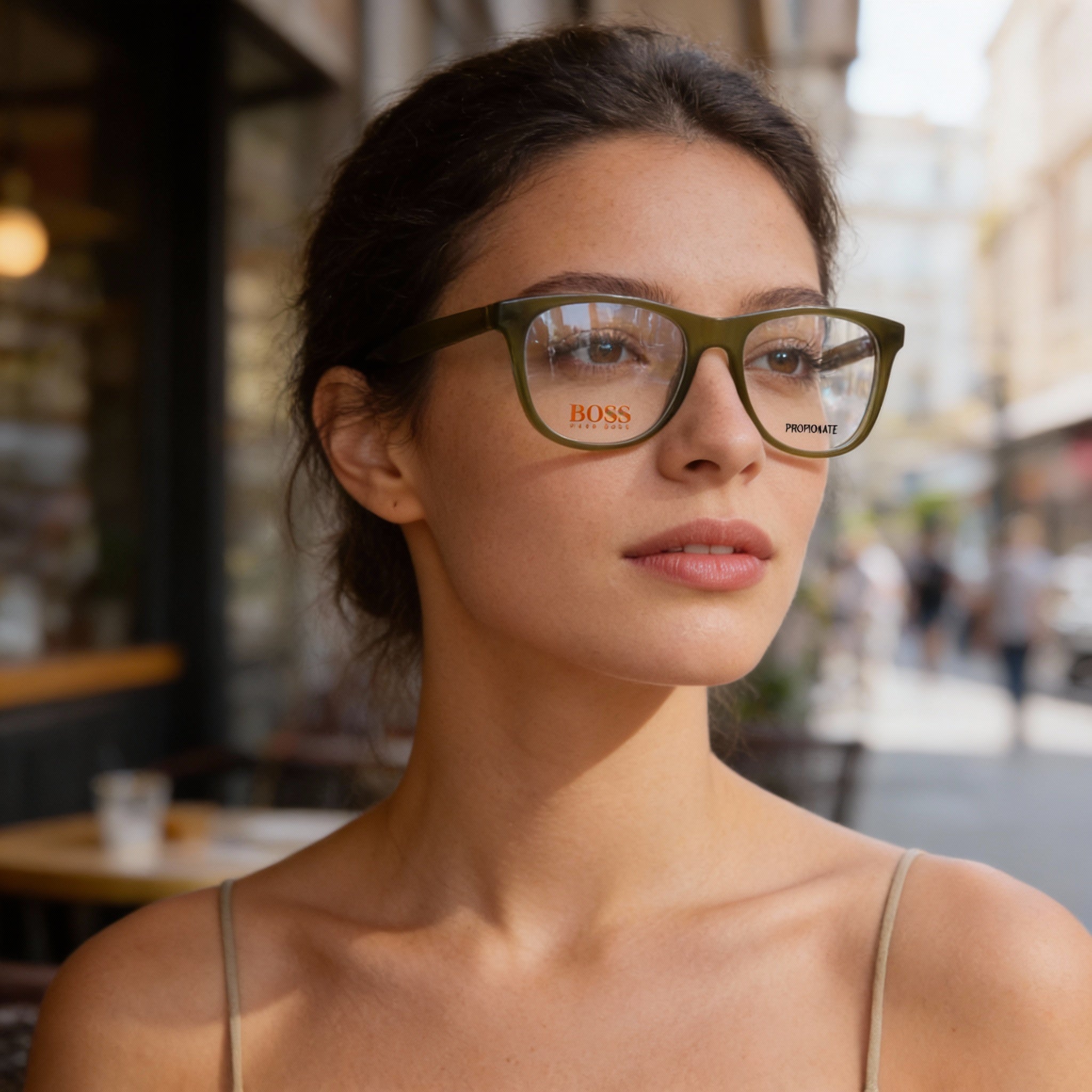 Hugo Boss BO-0218-EZE-17-52-17-140 Green Eyeglasses Unisex, Photo 5