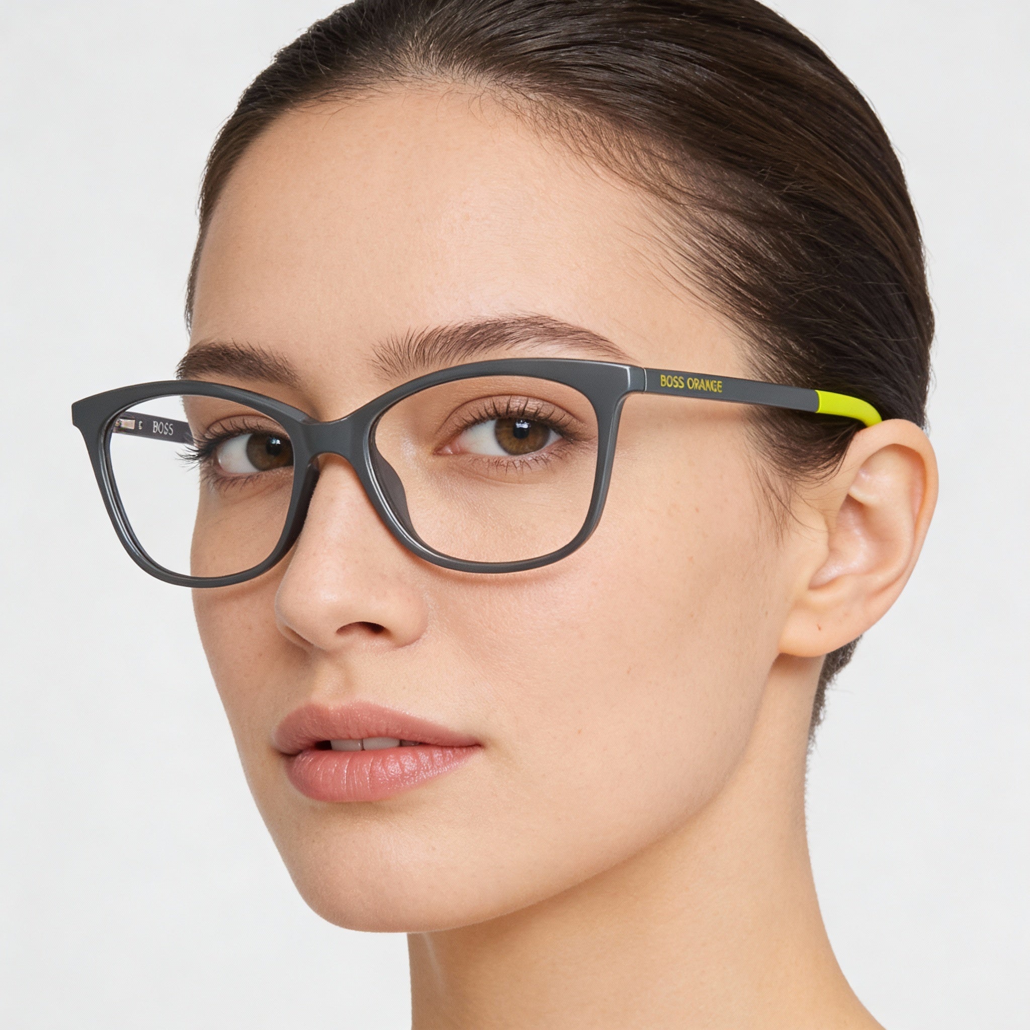 Hugo Boss BO 0289 KB7 53 Grey Rectangle Eyeglasses for Women, Photo 3