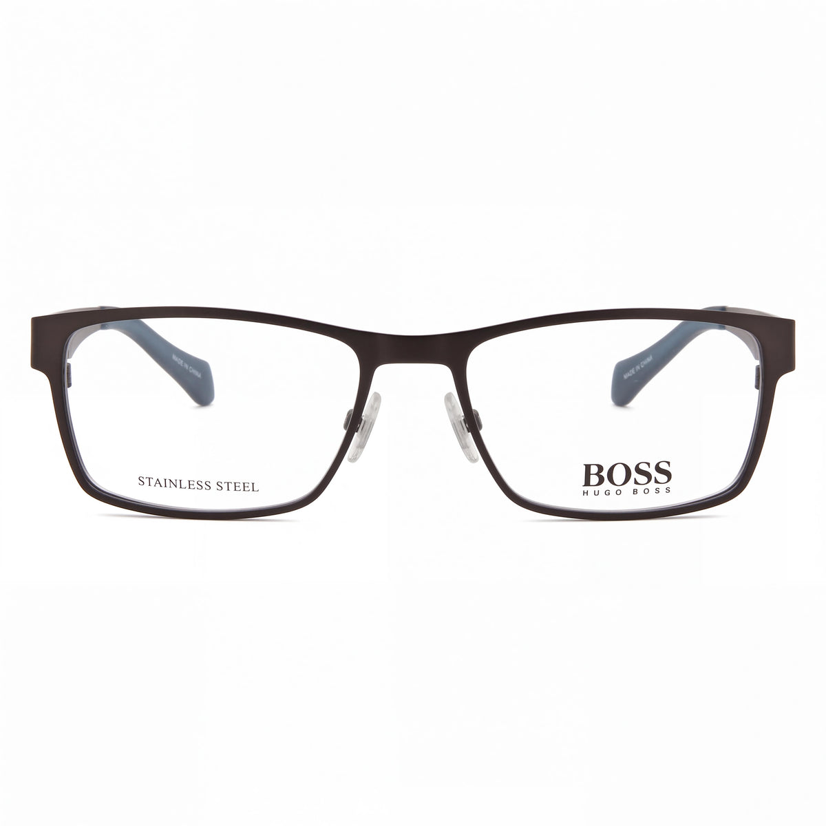 Hugo Boss BOSS 0873 Matte Black, Gun Metal Eyeglasses for Men, 54mm, Photo 2