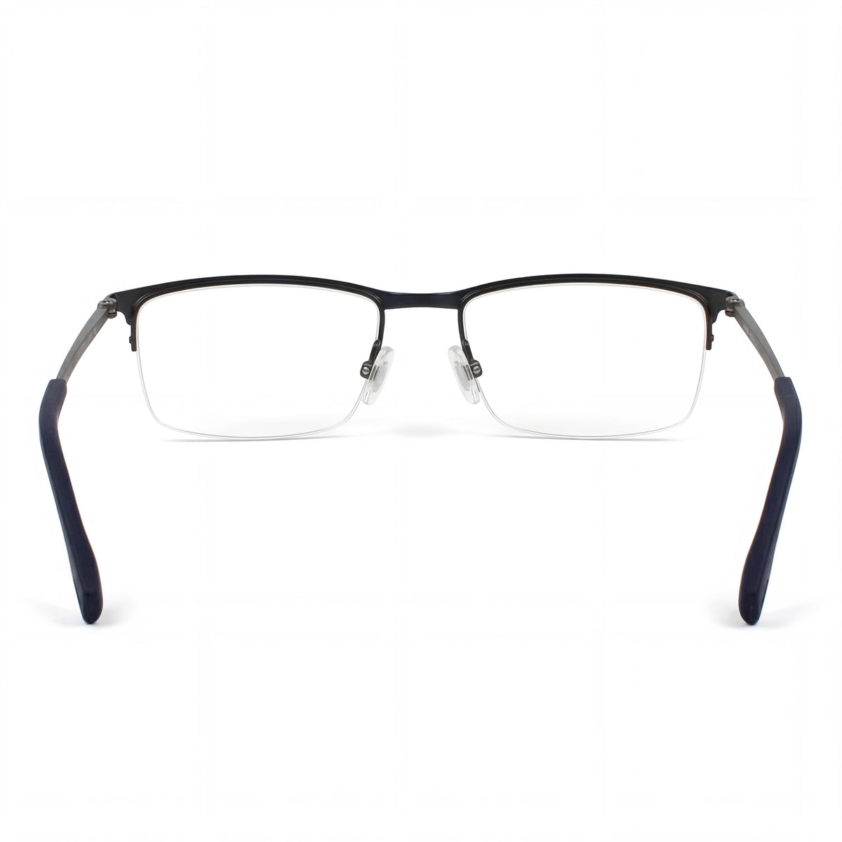 Gafas graduadas rectangulares de caucho gris Hugo Boss Boss 0940 para hombre, 55 mm, Photo 4