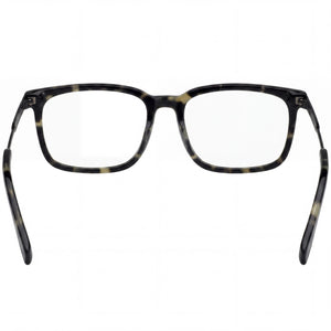 Hugo Boss Boss 0995 Rectangle Eyeglasses Men — side view, Black Metal temples