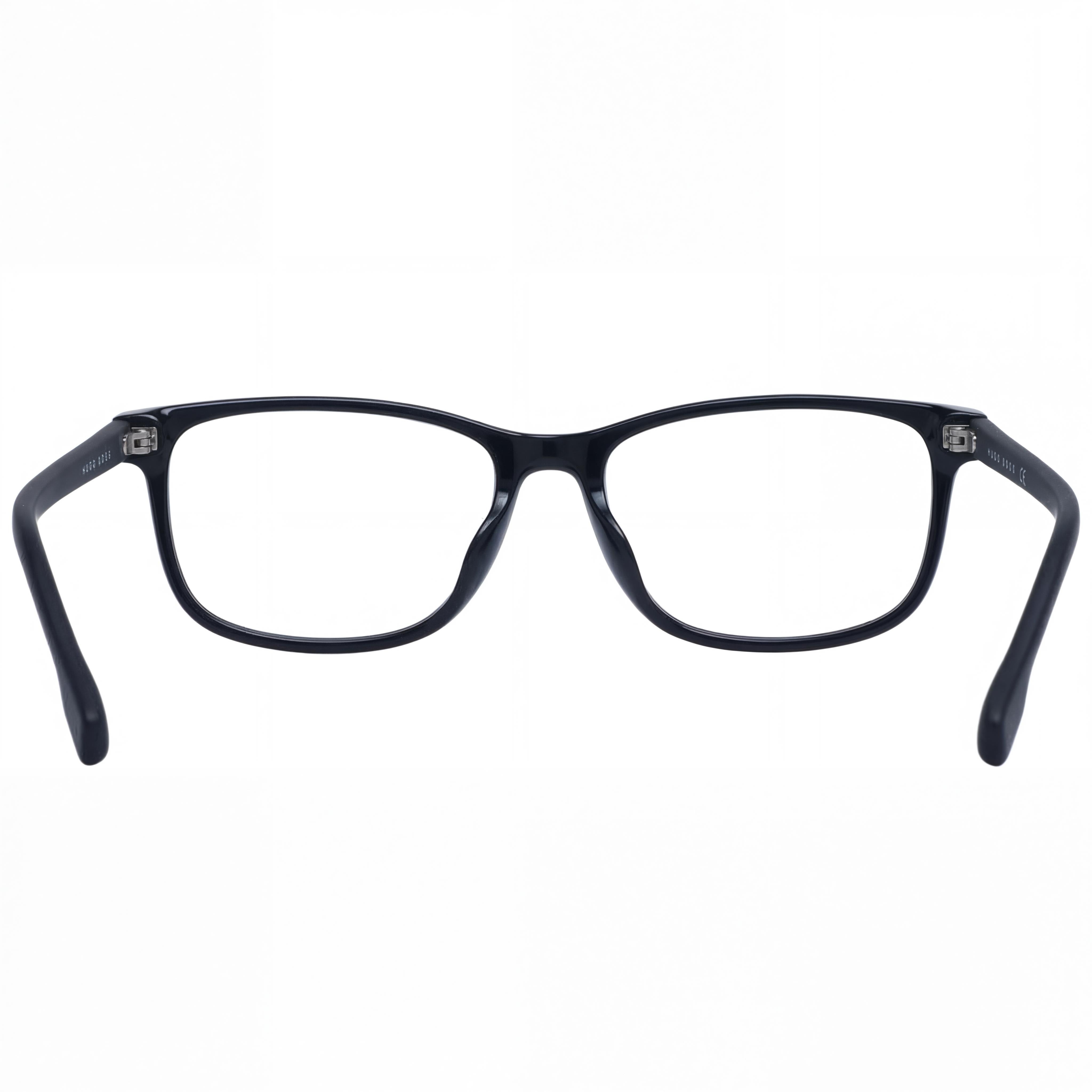 Gafas rectangulares negras Hugo Boss Boss 1012 para hombre, de acetato de 54 mm, Photo 2