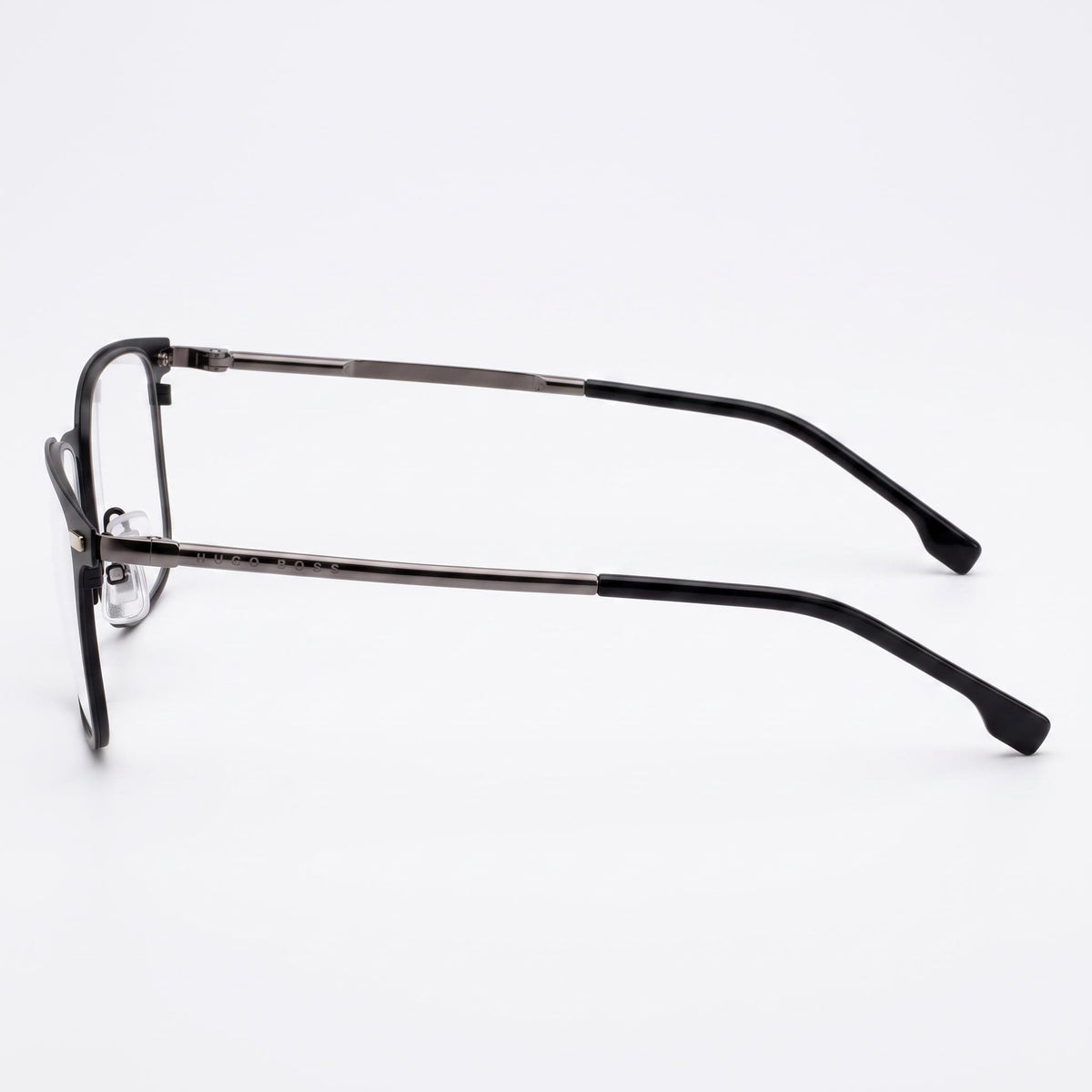 Hugo Boss Boss 1021 Matte Black Rectangle Eyeglasses for Men, 52mm, Photo 2