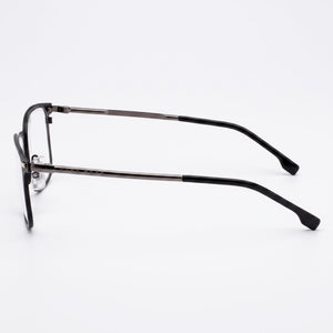 Hugo Boss Boss 1021 Rectangle Eyeglasses for Men — front view, Metal