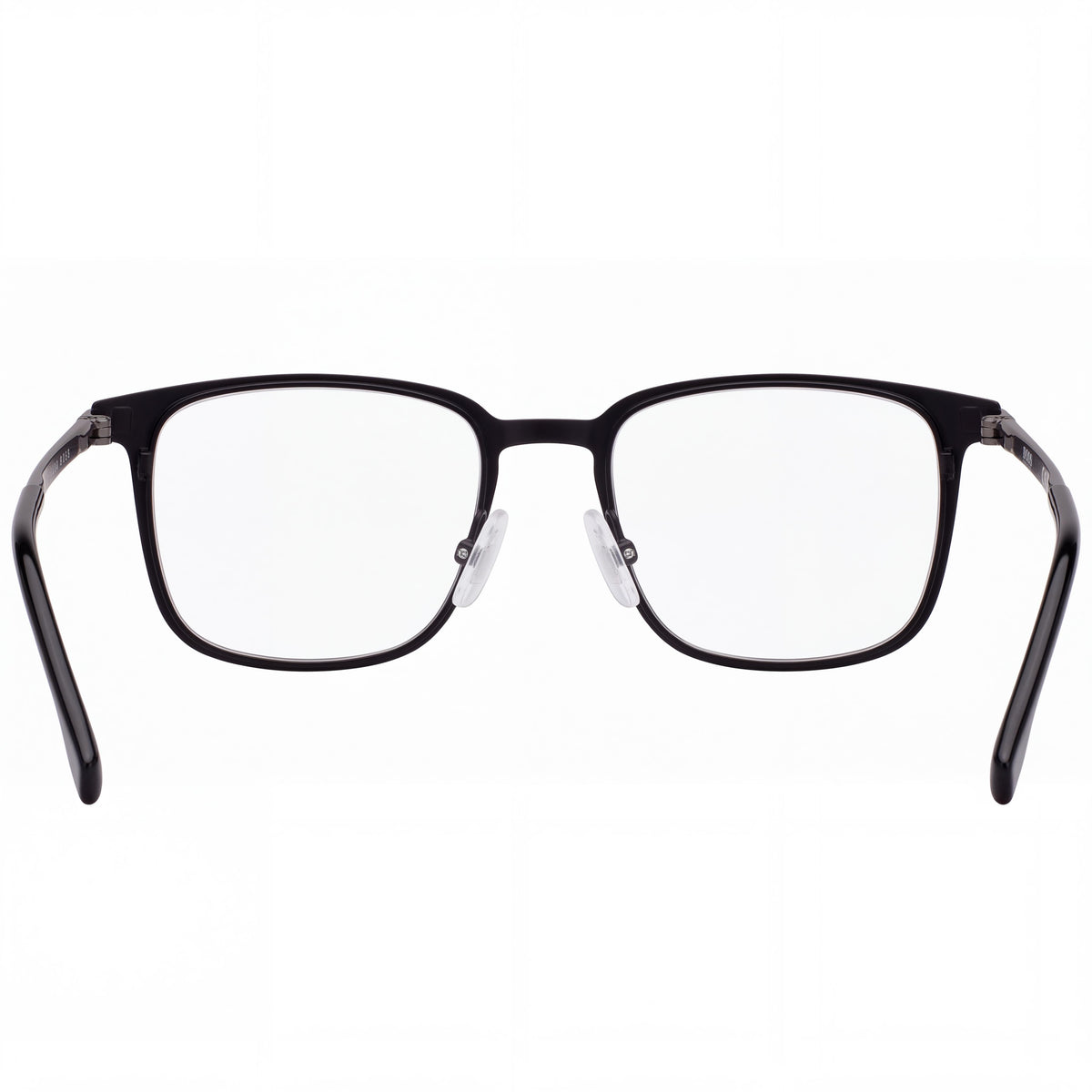 Gafas Hugo Boss 1021 para hombre, montura de metal negro mate, lentes de policarbonato negro mate sin graduación, 52 mm, Photo 3