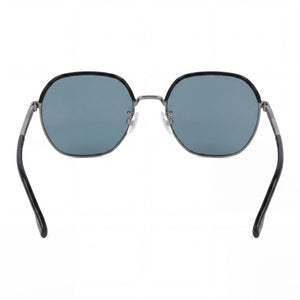 Hugo Boss Boss 1107/F/S Geometric Sunglasses Unisex — side view, Non-Polarized Green lens